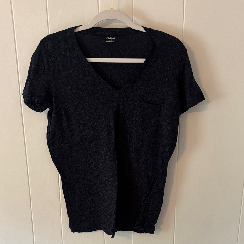 Madewell Heathered Blue T-Shirt